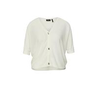 Semitransparente Feinstrickjacke mit kurzen Ärmeln 36 creme 2177301.0200.36