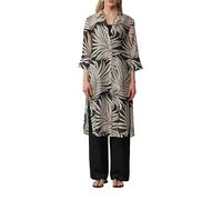 s.Oliver Semitransparente Longbluse mit All-Over-Print