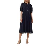 Semitransparentes Maxikleid mit Futter 36 blau 2164652.5959.36