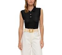 s.Oliver Semitransparentes Shirt im Slim Fit mit Hemdkragen