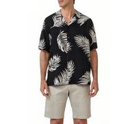 Resort Fit: Kurzarmhemd aus Viskosemix M schwarz 2165183.99A6.M