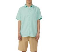 Regular Fit: Leichtes Kurzarmhemd aus 100% Leinen L türkis 2165421.6540.L