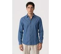 s.Oliver Shirts Blue Denim Größe: XL | Casual hemden Outlet | Herren | Blau