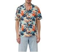 s.Oliver Shirts Blue Green Größe: S | Casual hemden Outlet | Herren | Blau