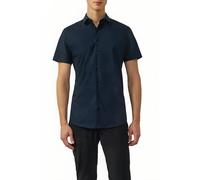 Tailored Fit: Feines Kurzarm-Hemd aus hochwertigem Baumwollstretch 41 blau 2160379.5978.41