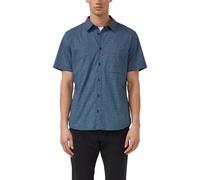 Slim Fit: Leichtes Kurzarm-Hemd mit Brusttasche und Print S blau 2173467.59A0.S