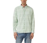 s.Oliver Hemd Regular Fit kariertes Baumwollhemd mit Button-Down-Kragen Grün XXL 2174262.61N2.XXL