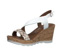 s.Oliver shoe.com Da.-Sandalette 5-5-28326-24/110 WHITE COMB. FS 2020 für Damen, weiß, Größe 39 EU