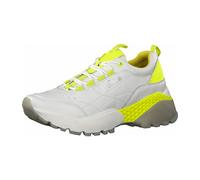 s.Oliver shoe.com Da.-Schnürer 5-5-23633-34/166 WHITE/YELLOW FS 2020 für Damen, weiß, Größe 38 EU