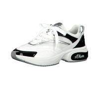 s.Oliver shoe.com Da.-Schnürer 5-5-23671-24/103 WHITE/BLACK FS 2020 für Damen, weiß, Größe 40 EU