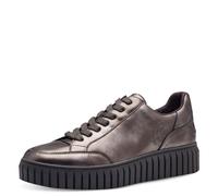 s.Oliver Schnürhalbschuh Silber (Gunmetal) Vegan Damen Größe 39