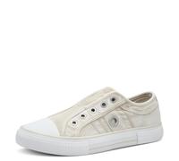 s.Oliver Damen Slip On Sneaker ohne Schnürsenkel Flach, Beige (Beige), 38 EU