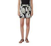 Shorts aus Leinenmix mit Eingrifftaschen 46 schwarz 2165630.99A0.46