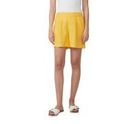 Shorts aus Leinenmix mit Eingrifftaschen 36 gelb 2165630.1395.36