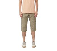 File: Gemusterte Cargo-Bermuda aus Baumwollmix im Relaxed Fit 33 Grün 2166878.78A0.33