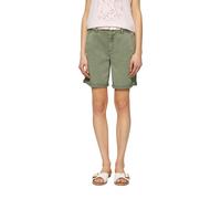 s.Oliver Damen 2161341 Chino Bermuda mit Gürtel, 7369, 38