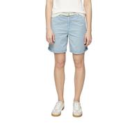 s.Oliver RED LABEL Regular Fit Chinoshorts mit geflochtenem Gürtel in Blau, Größe 42
