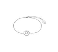s.Oliver - Armband für Damen, 925 Sterling Silber, Zirkonia synth. | Herz Armbänder & Armreife