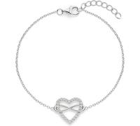 s.Oliver Armband - aus Silber mit Infinity-Herz Detail