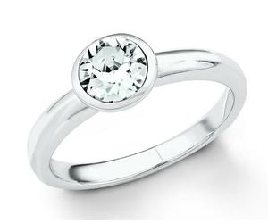 S. Oliver Silber Ring mit Swarovski Elements 2018658