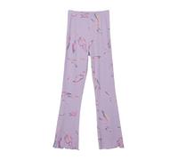 s.Oliver Mädchen 2142447 Legging mit Allover Print, lila, XL