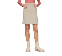 Kurzer Rock aus elastischem Cord beige 40