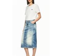 s.Oliver Midi-Jeansrock mit Schlitz