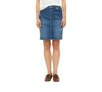 Denim-Rock mit Seitendetail und offenem Saum 44 blau 2178970.55Z4.44