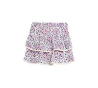 s.Oliver Rock aus Crinkle-Viskose 2179372 04A1 mit integrierter Shorts Creme/Mehrfarbig Gr. 98