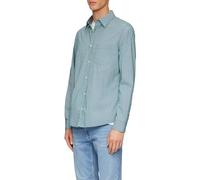 Slim Fit: Gemustertes Hemd aus Baumwollstretch S weiß 2156029.01A1.S