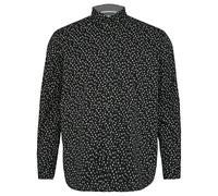 s.Oliver Slim Fit: Gemustertes Popeline-Hemd mit Kentkragen