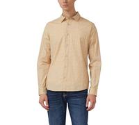 Slim Fit: Hemd aus Baumwollstretch mit All-over-Print XL gelb 2172379.16A0.XL