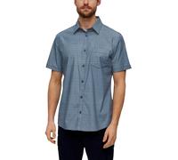 s.Oliver Slim Fit: Kurzarmhemd mit aufgesetzter Tasche