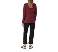 Slim-Fit-Longsleeve aus Baumwollslub mit U-Boot-Ausschnitt 48 rot 2167892.3902.48