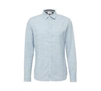 Slim Fit: Strukturiertes Hemd mit Kentkragen XXL blau 2163051.55K1.XXL