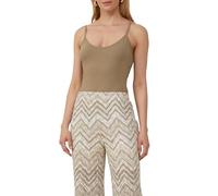 Slim-Fit-Top mit verstellbaren Spaghettiträgern 34 braun 2168230.8438.34