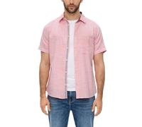 s.Oliver Slim: Kurzarmhemd mit Kentkragen