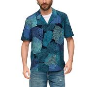 s.Oliver Slim: Kurzarmhemd mit Reverskragen