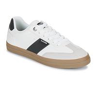 s.Oliver Herren Sneaker flach mit Schnürsenkeln Low Top, Mehrfarbig (White/Black), 42 EU