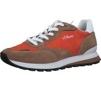 s.Oliver Sneaker 5-13667-20-639 mit Soft Foam - Leder - 2023 orange Herren, Größe Euro (US) 43 (10)