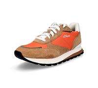s.Oliver Sneaker 5-13667-20-639 mit Soft Foam - Leder - 2023 orange Herren, Größe Euro (US) 42 (9)