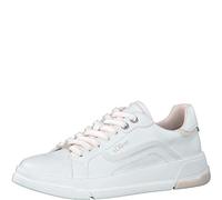 s.Oliver Sneaker Lederimitat Weiß/Rosa - 40