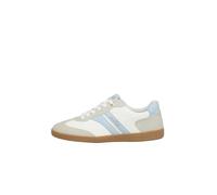 Sneaker aus Lederimitat 41 weiß|blau 2177746.01F3.41