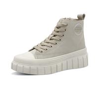 Sneaker mit Plateauabsatz und Logo-Patch 40 creme 6010266.345.40