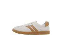s.Oliver Sneaker Leder Weiß/Beige - 41