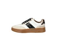 s.Oliver Sneaker Lederimitat Beige/Weiß - 38