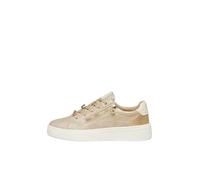 s.Oliver Sneaker mit Reißverschluss-Detail und Plateau-Sohle Gold Größe 41