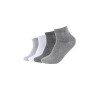 s.Oliver - Sneakersocken grau|weiß - Gr. - 36.5