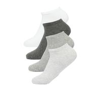 s.Oliver - Sneakersocken grau|weiß - Gr. - 40.5