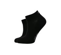 2er Pack s.Oliver Originals Bamboo Sneakersocken 9990 - black black 39-42